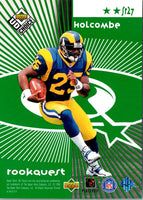 1998 UD Choice StarQuest/RookQuest Blue Eddie George/Robert Holcombe #SR27