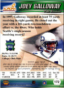 1998 Pacific Aurora Joey Galloway