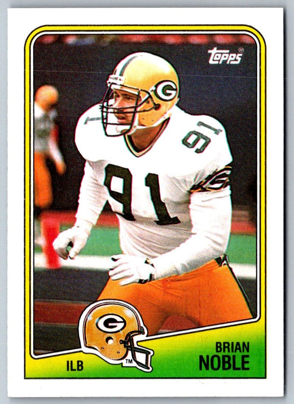 1988 Topps Brian Noble #321 Rookie