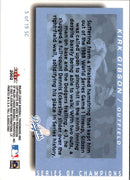 2002 Fleer Classic Cuts Game Used Kirk Gibson