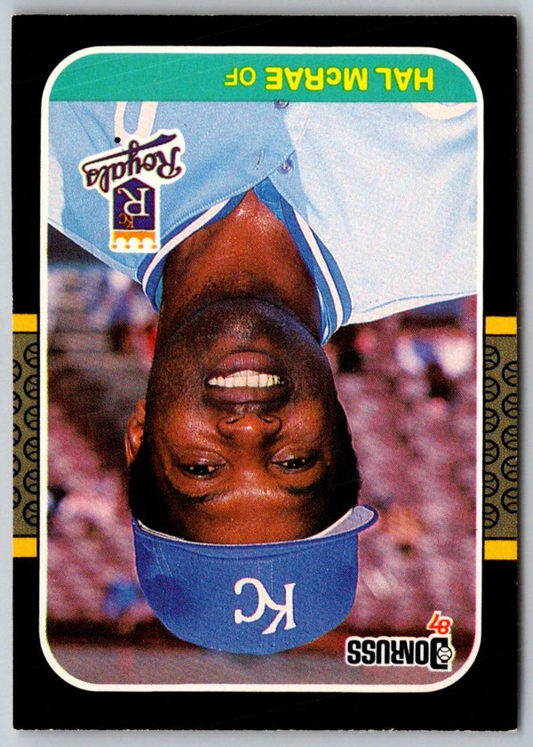 1986 Donruss Hal McRae #521