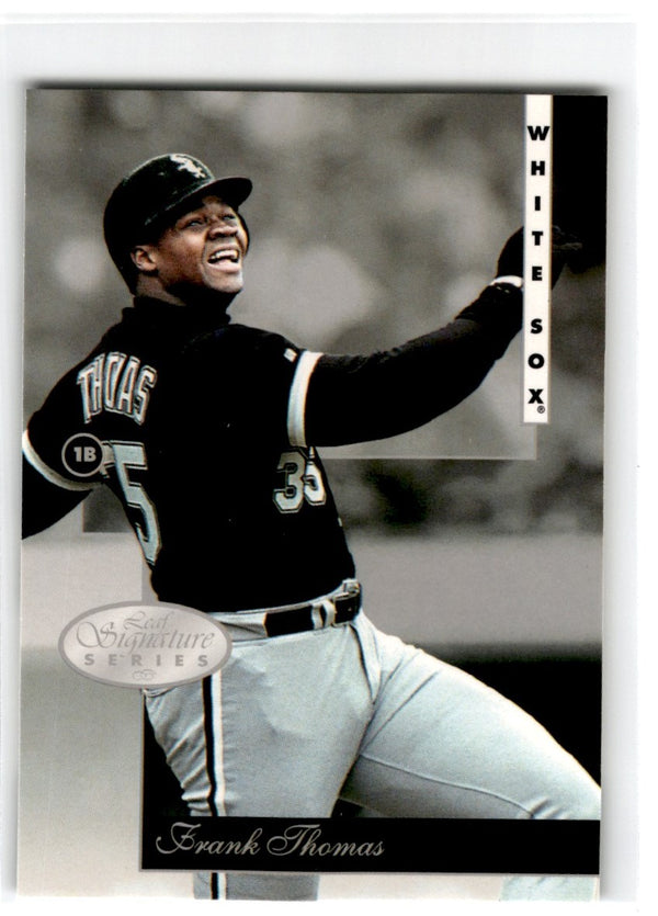 1996 Leaf Signature Series Frank Thomas #7
