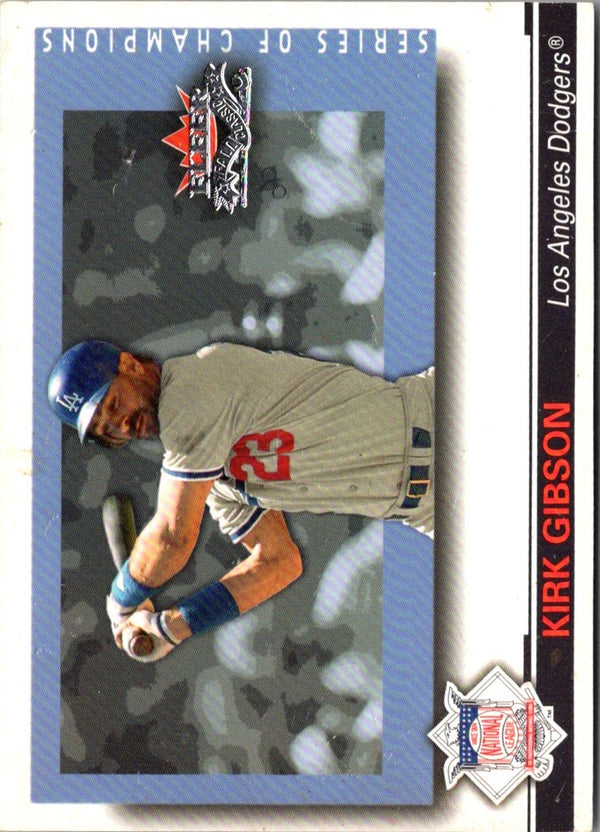 2002 Fleer Classic Cuts Game Used Kirk Gibson #KG-B