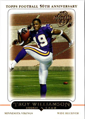 2005 Topps 50th Anniversary Rookies Troy Williamson #440