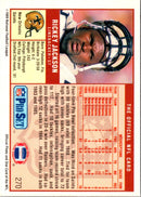 1989 Pro Set Rickey Jackson