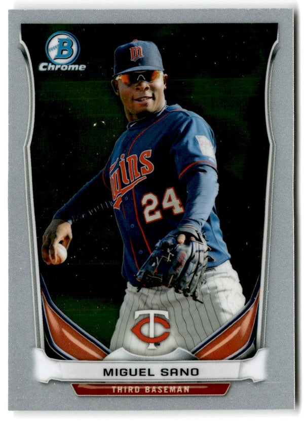 2014 Bowman Draft Picks & Prospects Chrome Top Miguel Sano #CTP-2