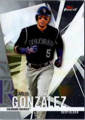 2017 Finest Carlos Gonzalez #77