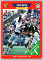 1989 NFL Proset Wayne Martin #504