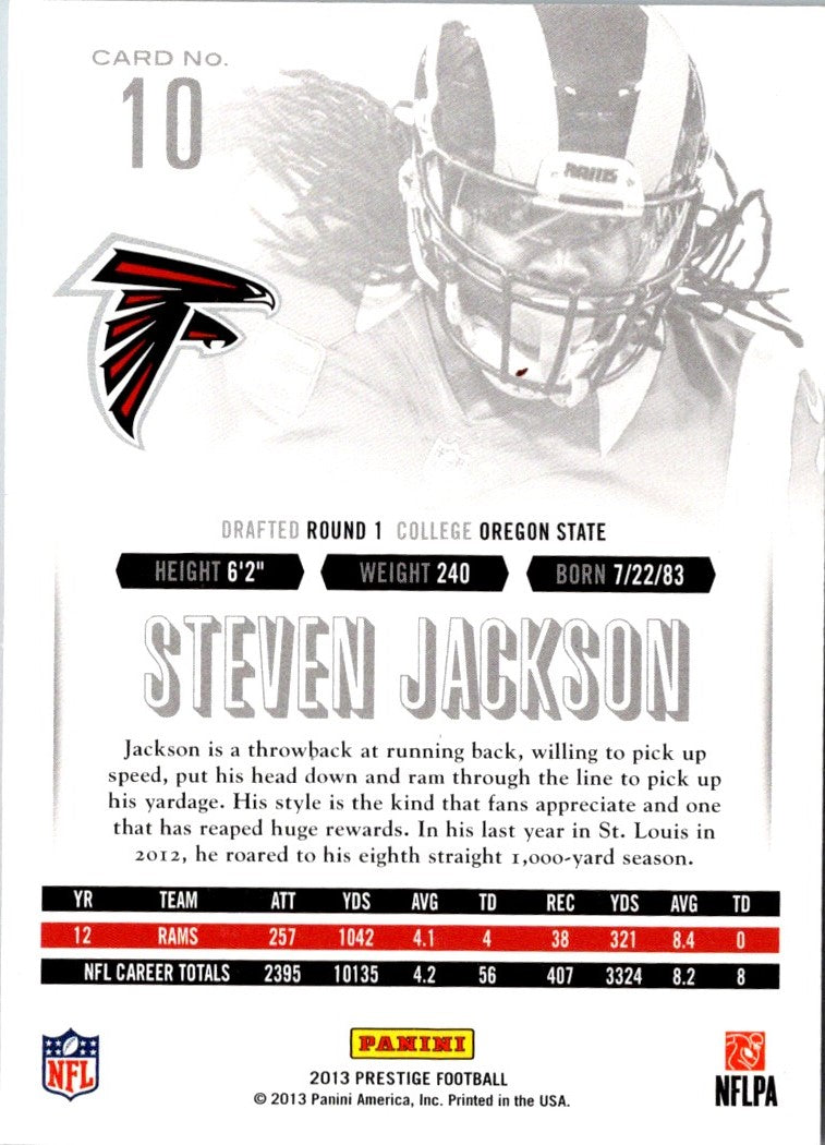 2013 Panini Prestige Steven Jackson