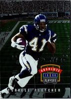 1996 Playoff Absolute Terrell Fletcher #57
