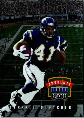 1996 Playoff Absolute Terrell Fletcher #57
