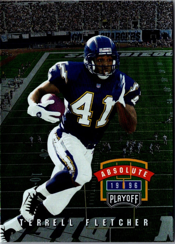 1996 Playoff Absolute Terrell Fletcher #57