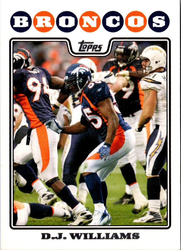 2008 Topps D.J. Williams #226