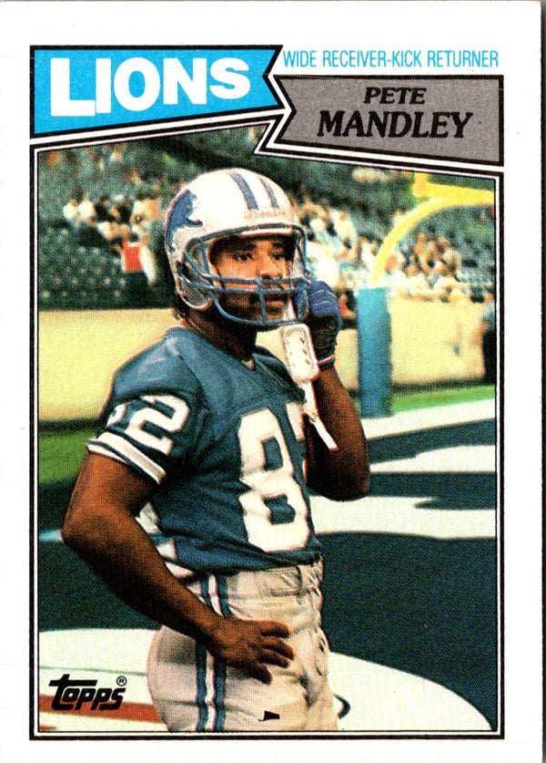 1987 Topps Pete Mandley #323