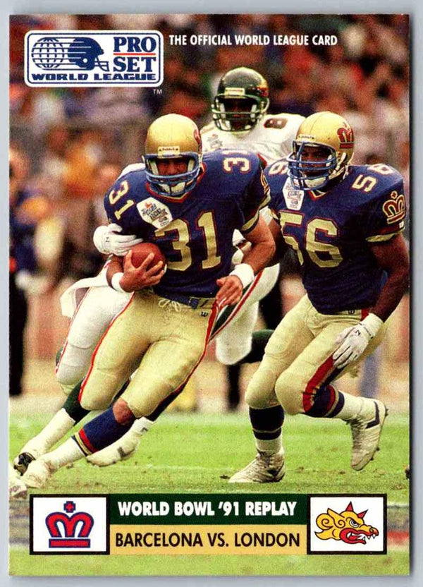 1991 Proset World League Dan Crossman #7