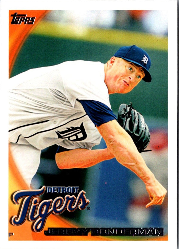 2010 Topps Jeremy Bonderman #521