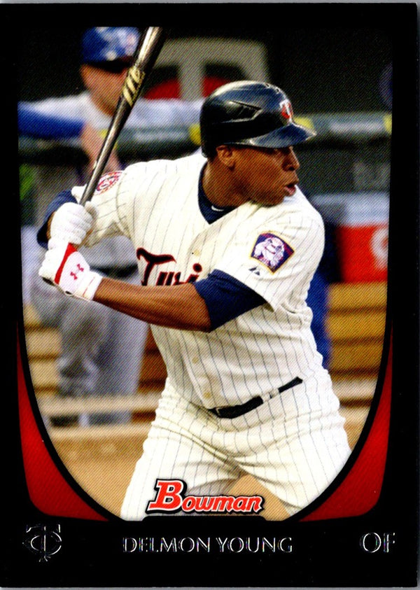 2011 Bowman Delmon Young #75 NM-MT