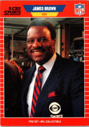 1989 Pro Set Announcers James Brown