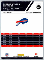 2012 Score George Wilson #267