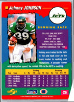 1994 Score Johnny Johnson #26