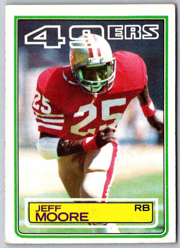 1983 Topps Jeff Moore #170