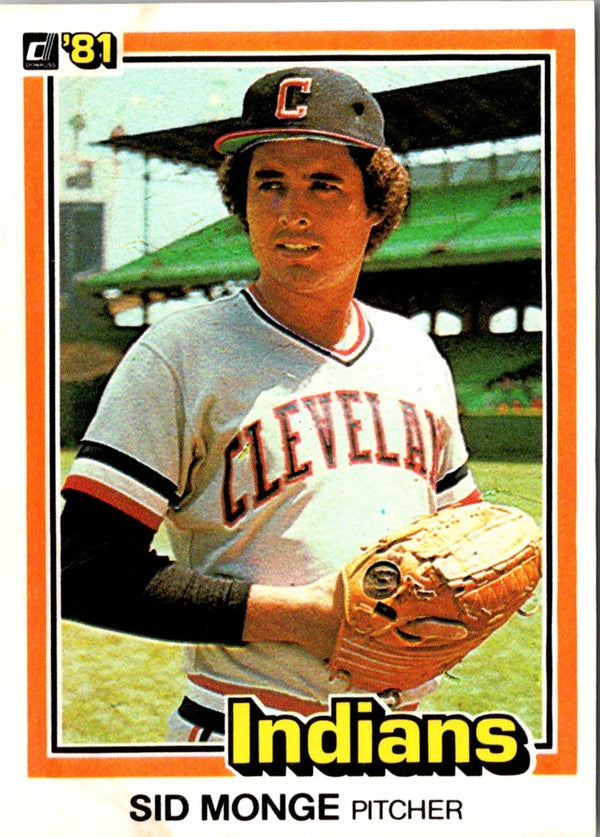 1981 Donruss Sid Monge #81