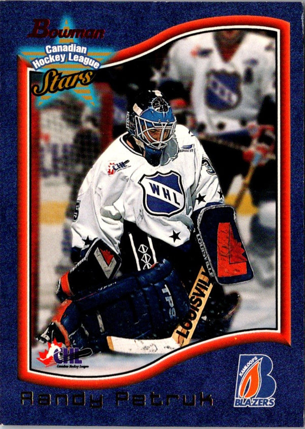 1997 Bowman CHL Randy Petruk #82