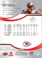 2009 SP Signature Matt Cassel #30