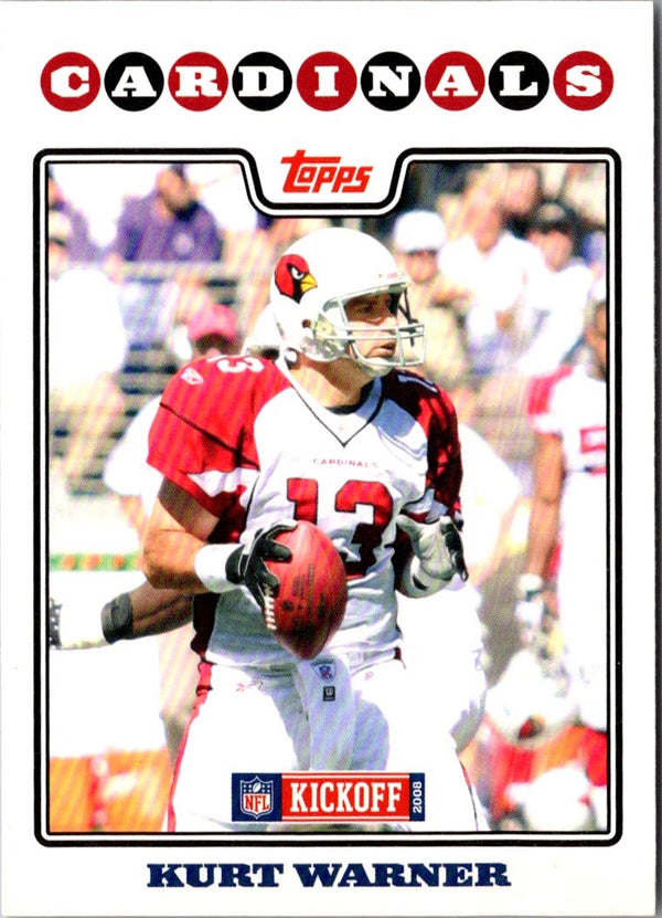 2008 Topps Kickoff Kurt Warner #15