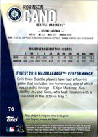 2017 Finest Robinson Cano #76
