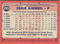 2016 Topps Archives Craig Kimbrel #293