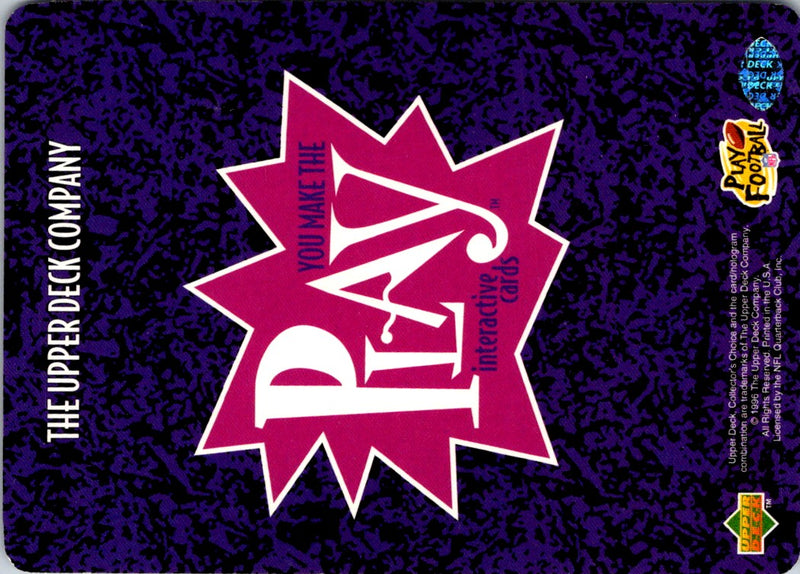 1996 Collector's Choice Update You Make The Play Jeff Blake