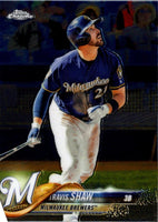 2018 Topps Chrome Travis Shaw #105