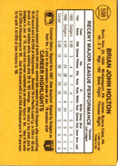 1987 Donruss Brian Holton