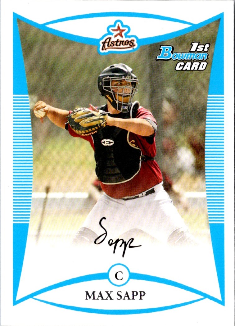 2008 Bowman Prospects Max Sapp