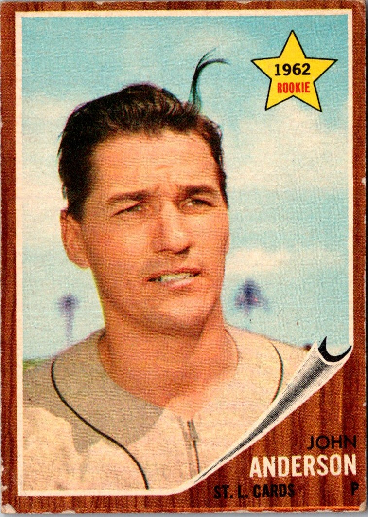 1962 Topps John Anderson