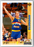 1991 Upper Deck Joe Wolf #297