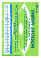 1989 Topps Hills Team MVP's Danny Jackson #18