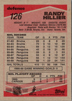 1989 Topps Randy Hillier #126