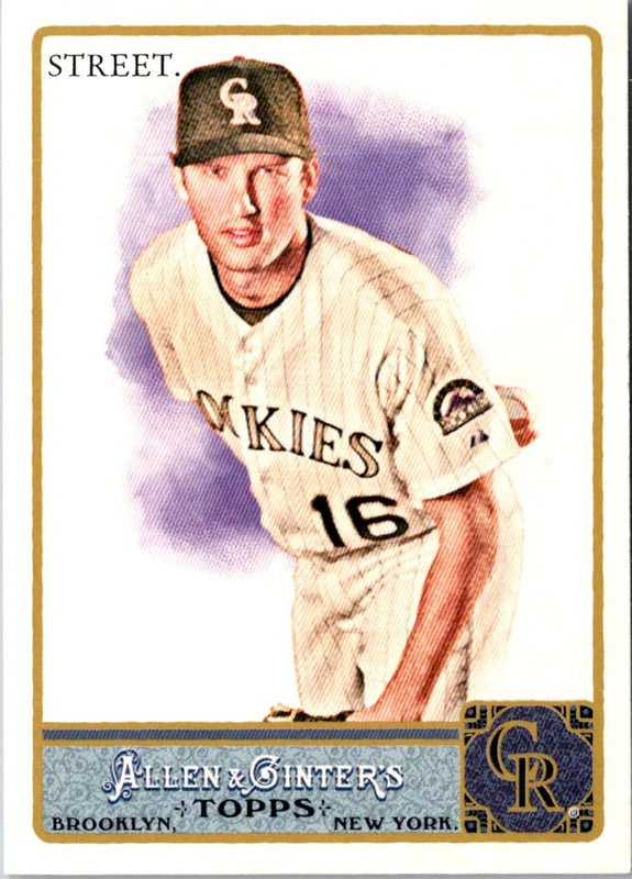 2011 Topps Allen & Ginter Huston Street #104