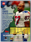 1997 Topps Stadium Club Football Ben Coates