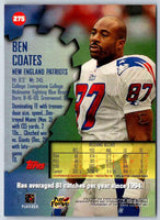1997 Topps Stadium Club Football Ben Coates #275