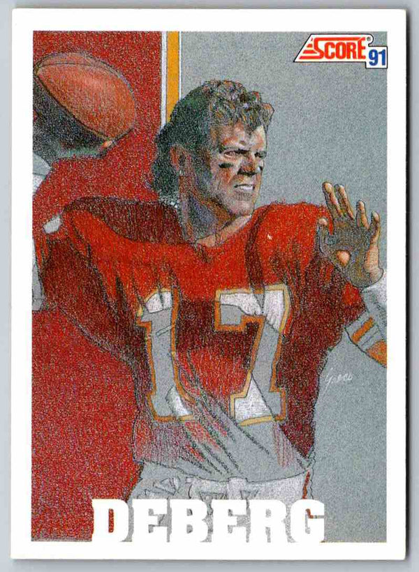 1991 Score Steve DeBerg #629