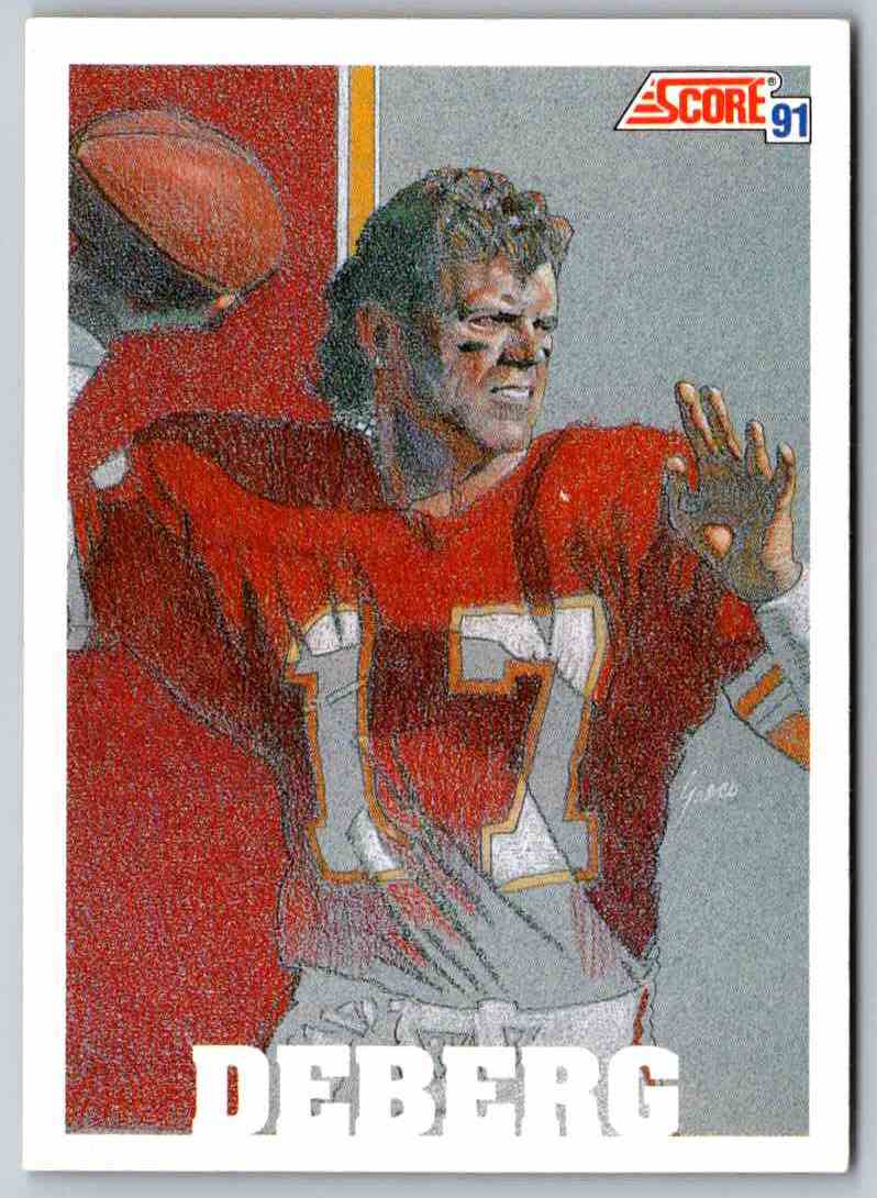 1991 Score Steve DeBerg