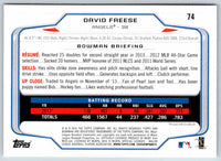 2014 Bowman David Freese #74