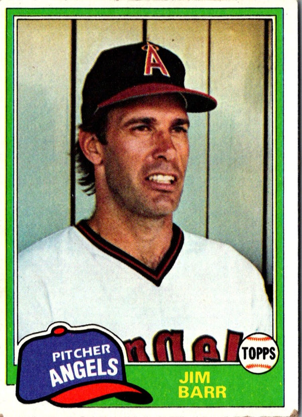 1981 Topps Jim Barr #717