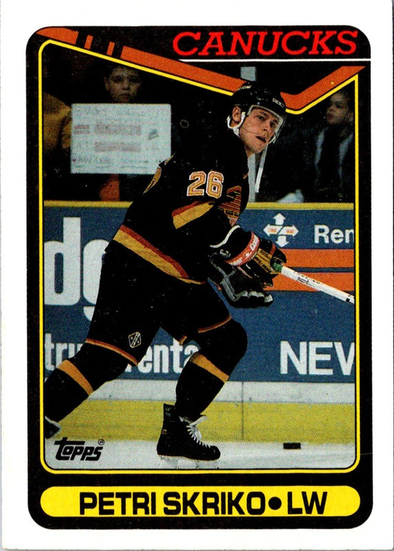 1990 Topps Petri Skriko #316