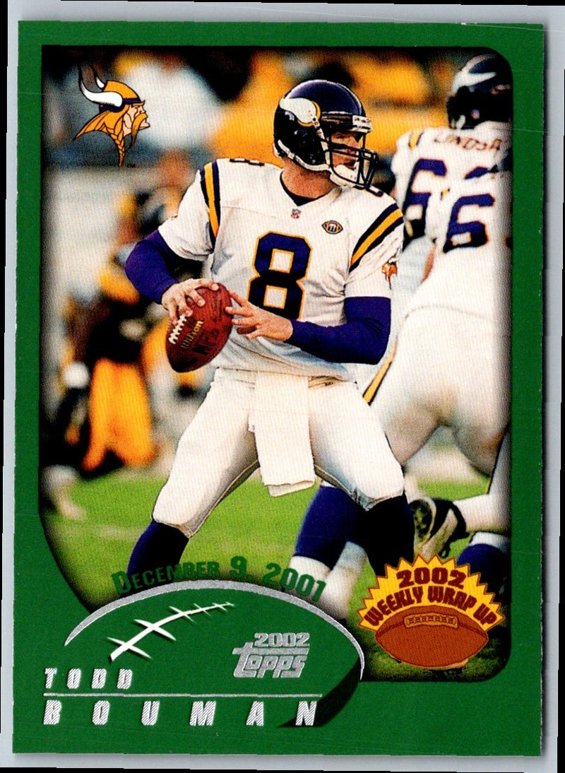 2002 Topps Todd Bouman
