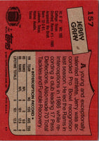 1987 Topps Jerry Gray #157 Rookie