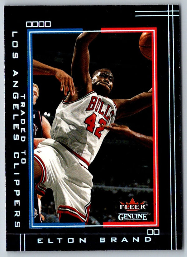 2001 Fleer Genuine Elton Brand #7